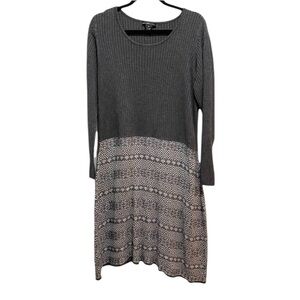 Design History Long Sleeve Knit Dress